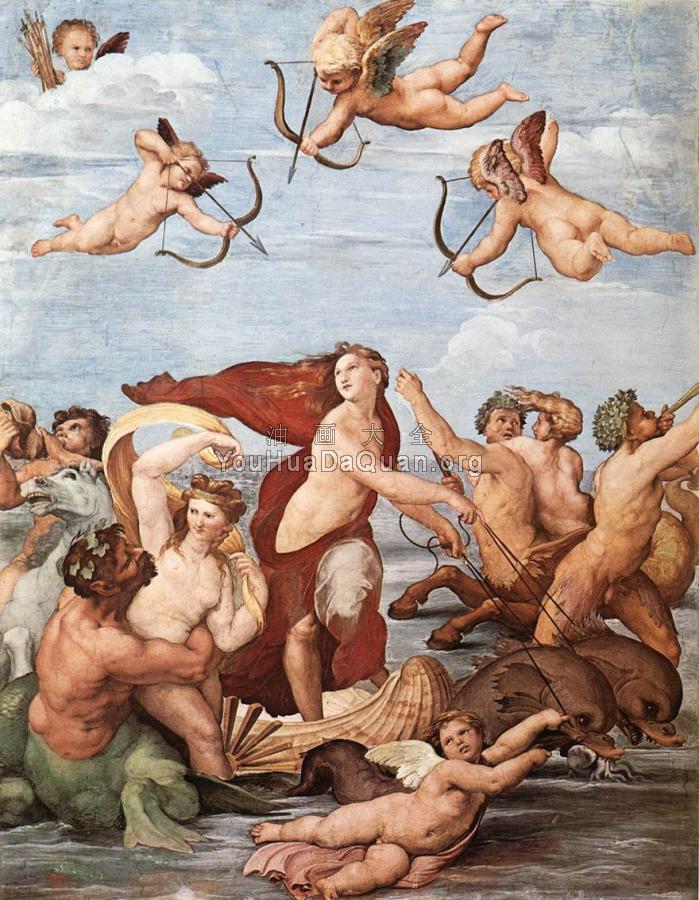 The Triumph of Galatea - 拉斐尔